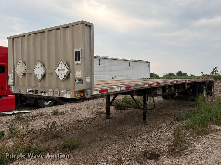 2007 Fontaine 1FTW-7-8048WSAWK flatbed trailer - FK3301