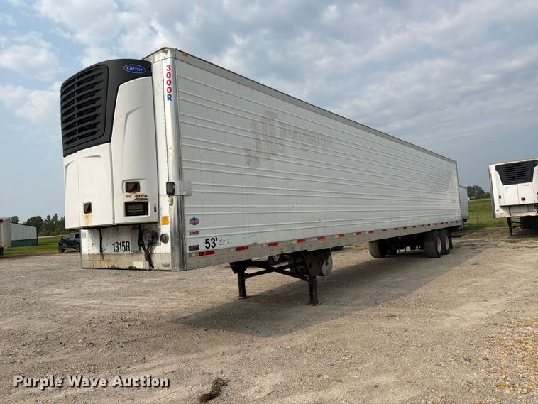 2013 Utility Trailer Manufacturer 3000R refrigerated van trailer - FK3562