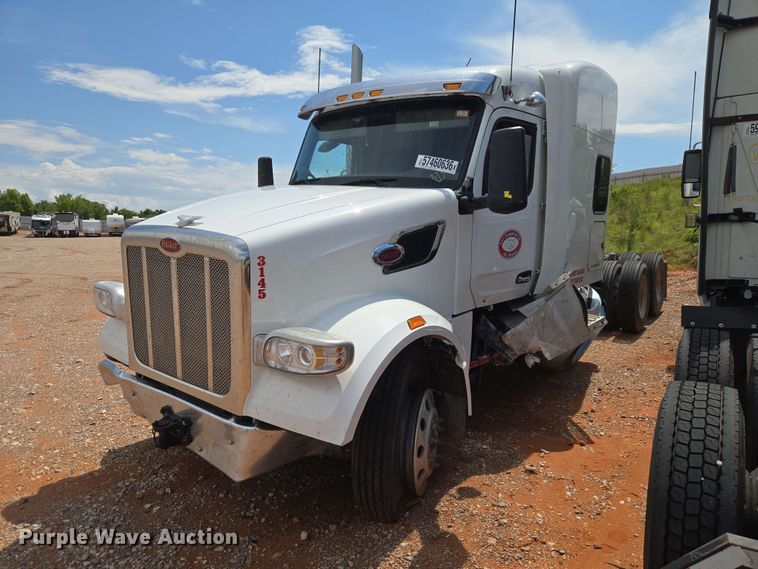 2023 Peterbilt 567 semi truck - YA4148