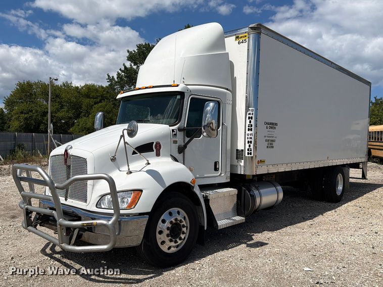 2021 Kenworth T3 Series box truck - YA4505