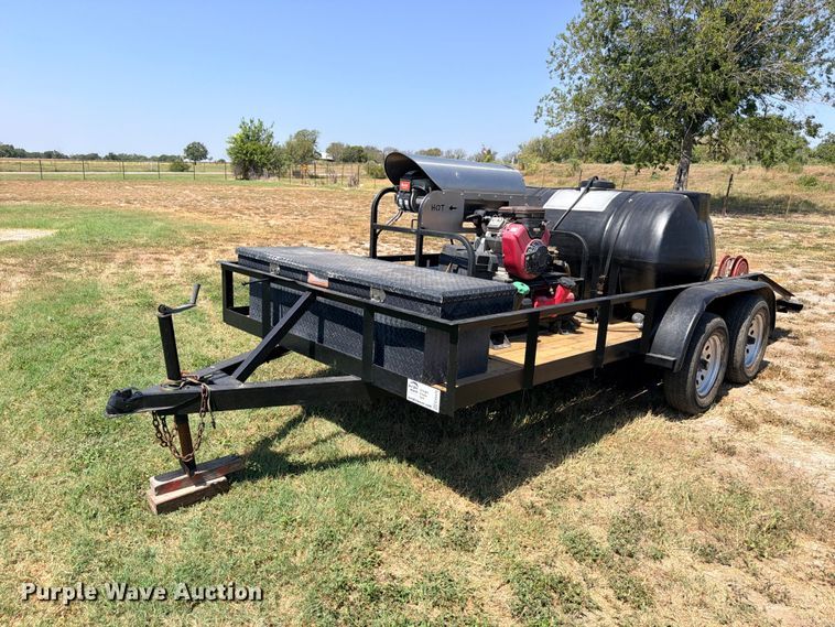 2003 Shop Built hot pressure washer trailer - ED5470