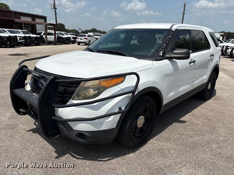 2015 Ford Explorer Police Interceptor SUV - EU0772