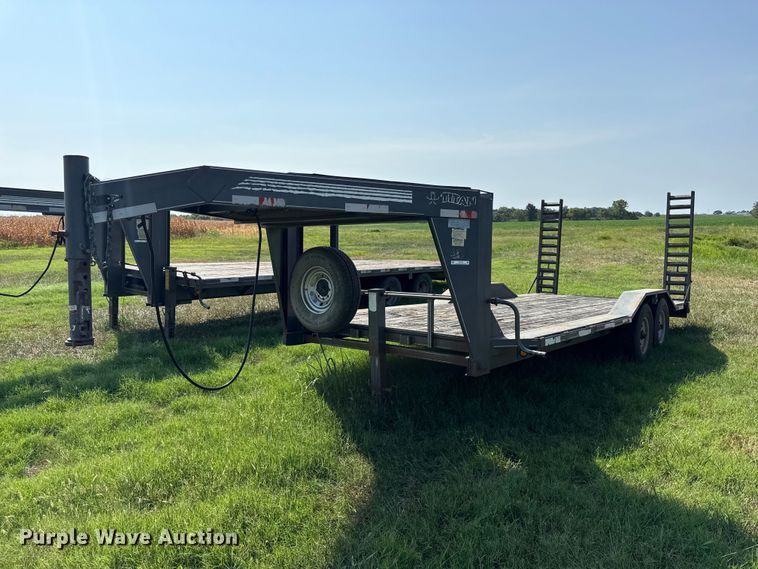 2007 Titan equipment trailer - EV6109