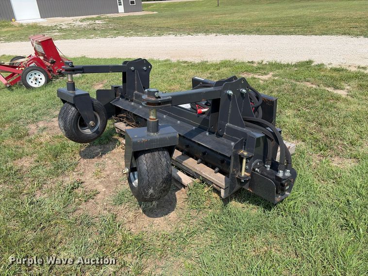 2025 Landhonor PR-12-72W skid steer power rake - EX2151