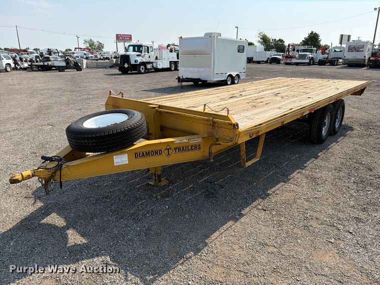 2005 Diamond T Trailer 9320 Dockover flatbed trailer - FB5006