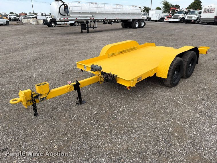1999 Butler LT-712 tilt deck utility trailer - FB5025