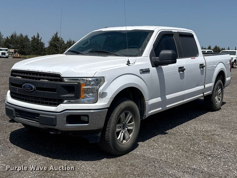 2018 Ford F150 Crew Cab pickup truck - FC4073