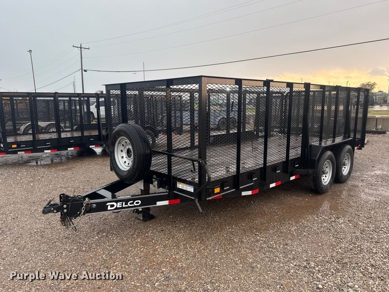2022 Delco utility trailer - FC4136