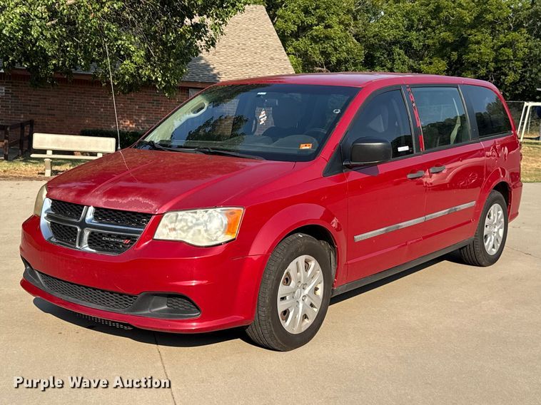 2014 Dodge Grand Caravan van - FC4163