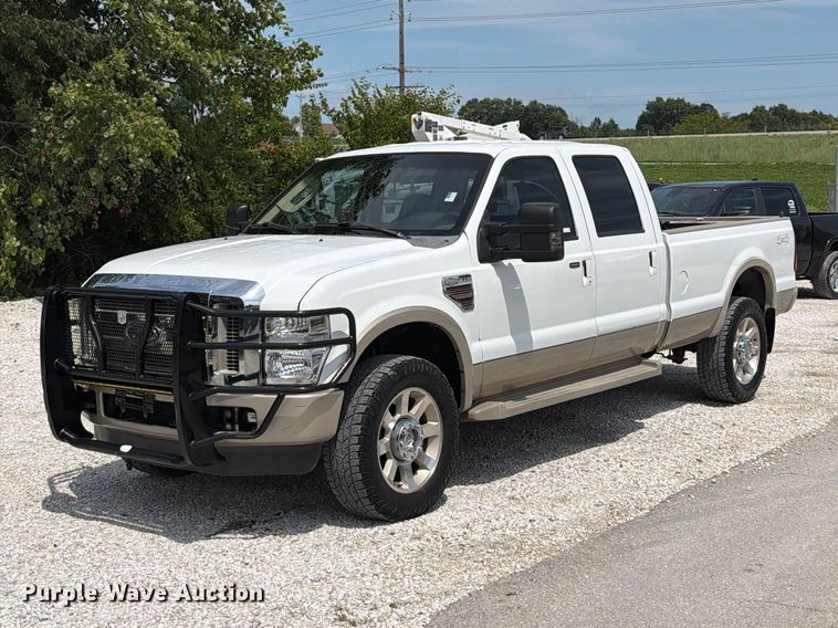 2008 Ford F350 Super Duty Lariat King Ranch Crew Cab pickup truck - FT6147
