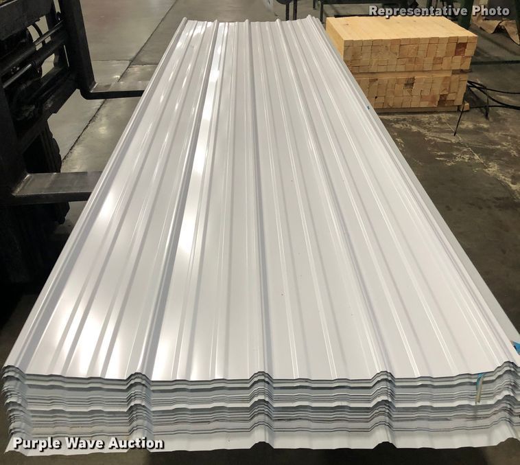 (200) sheets of metal siding/roofing - NW9265