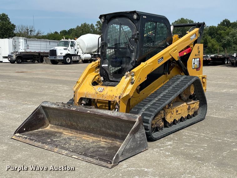 2022 Caterpillar 299D3 tracked skid steer loader - DZ4552
