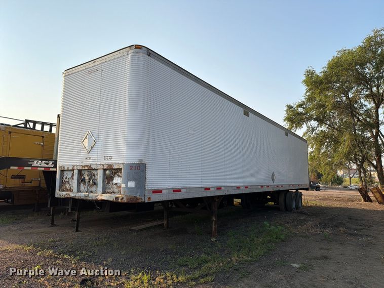 1990 Fruehauf FB9-F2-48W dry van trailer - EA0403