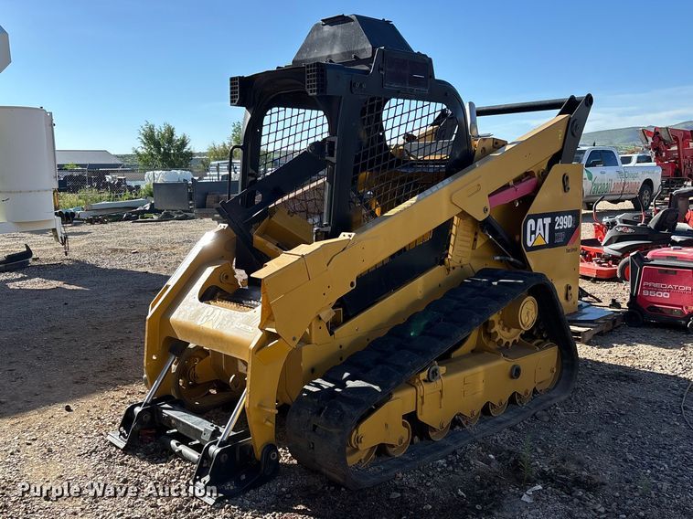 2018 Caterpillar 299D2 tracked skid steer loader - EL2576