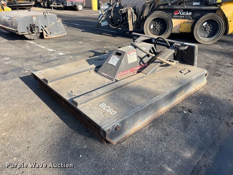 Bradco 17880 skid steer rotary mower - EL2595