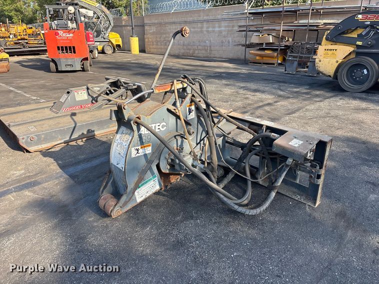 Alitec PS9 skid steer rock saw - EL2596
