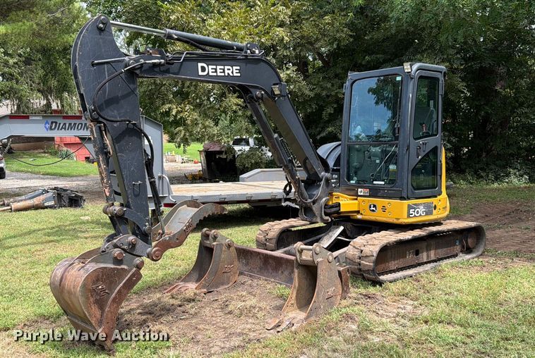 2018 John Deere 50G mini excavator - EO8717