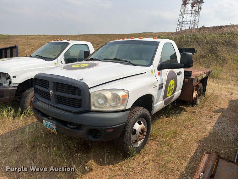 2009 Dodge Ram 3500 flatbed pickup truck - ER1964