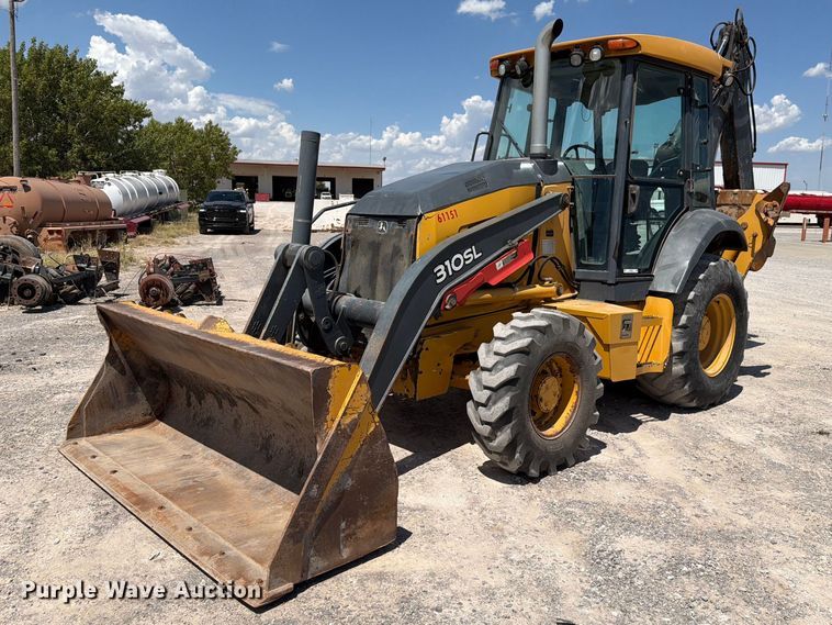 2015 John Deere 310SL backhoe - EW8685