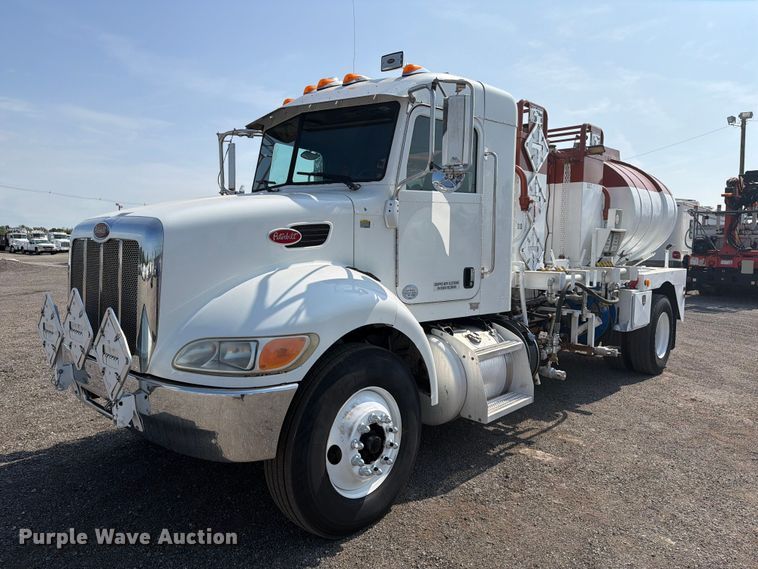 2014 Peterbilt 337 oilfield acidizing pump truck - FB4990