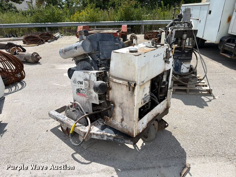 Meco M60DCC walk behind concrete saw - FC3310
