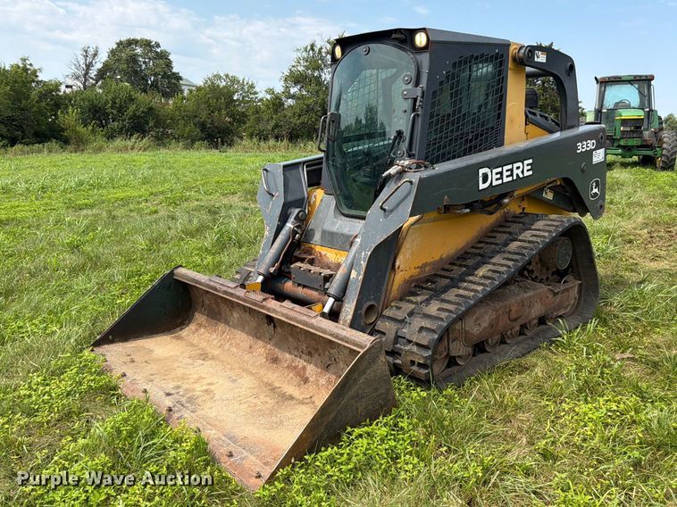 2012 John Deere 333D tracked skid steer loader - FK3317