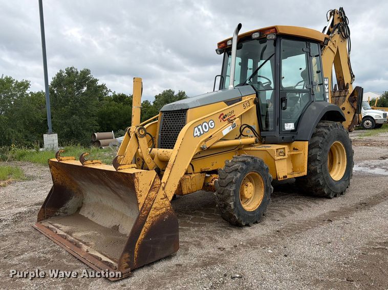 2002 John Deere 410G backhoe - FK3548