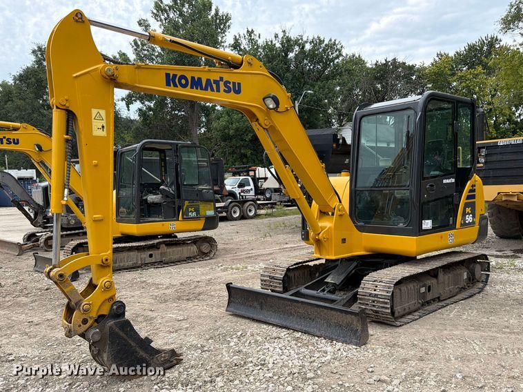 2020 Komatsu PC56-7 mini excavator - FK3596