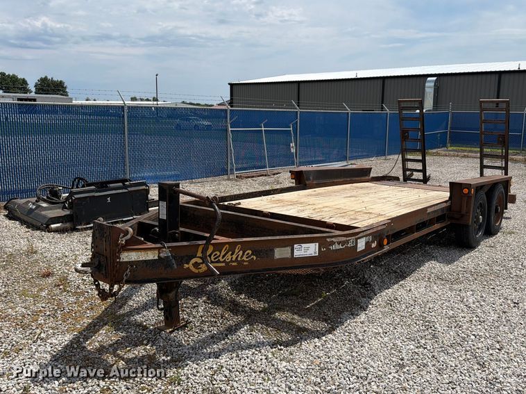 2012 Belshe T16 equipment trailer - FK4129