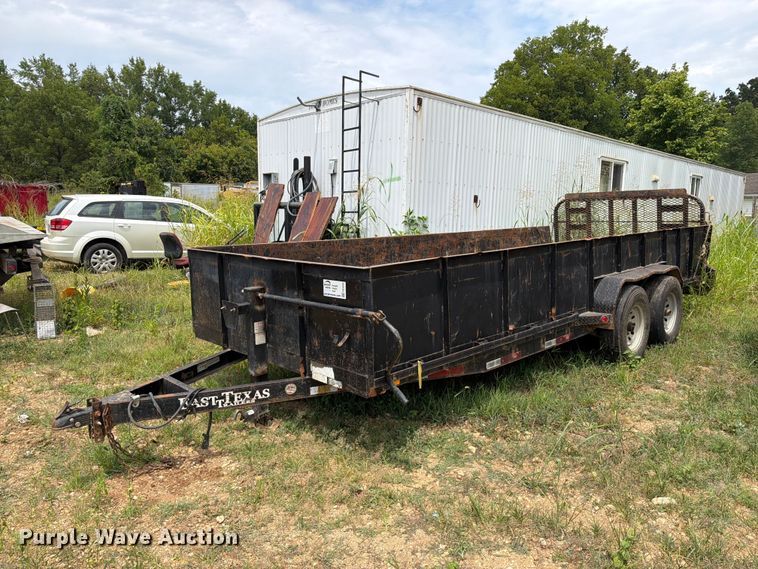 2020 East Texas Trailers equipment trailer - FK5049