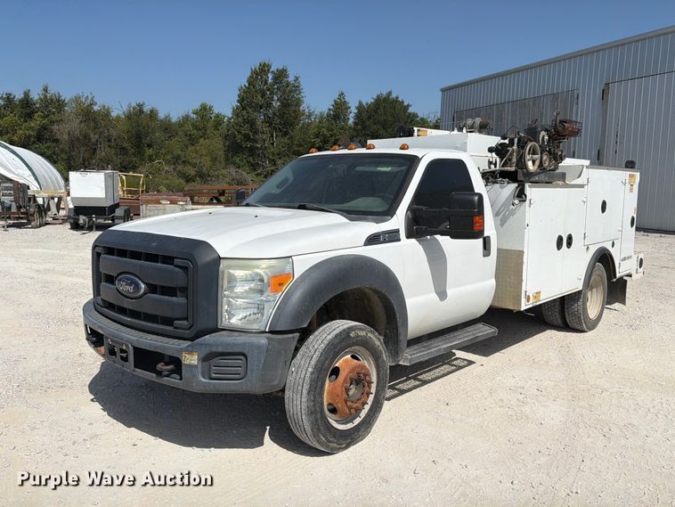 2016 Ford F550 Super Duty utility / service truck - FN2042