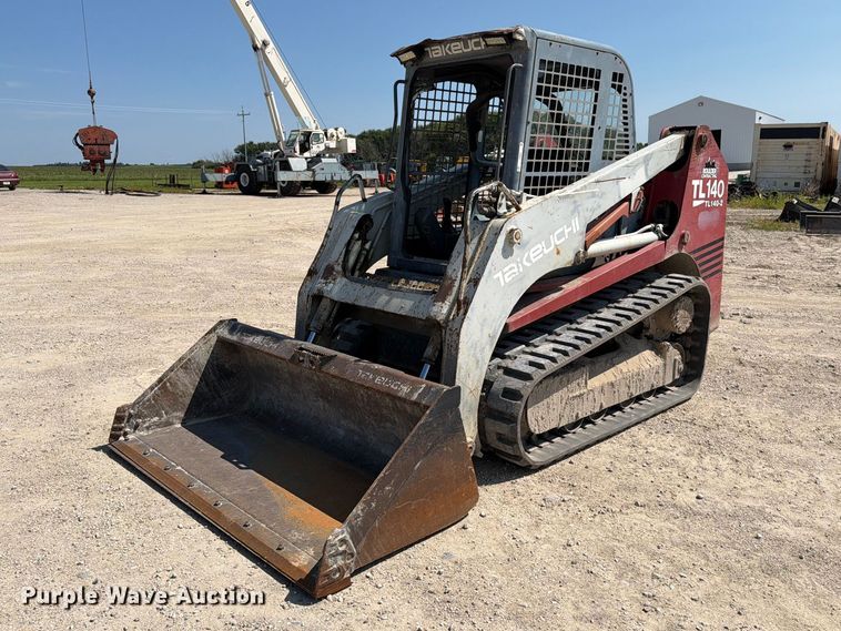 2008 Takeuchi TL140 tracked skid steer loader - FT8007