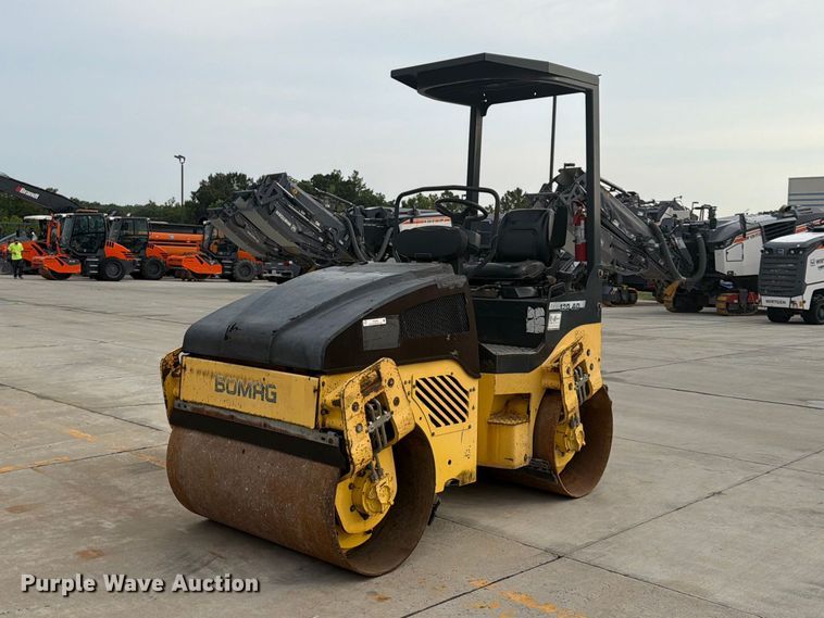 2007 Bomag BW120 AD-4 double drum vibratory roller - FU4549