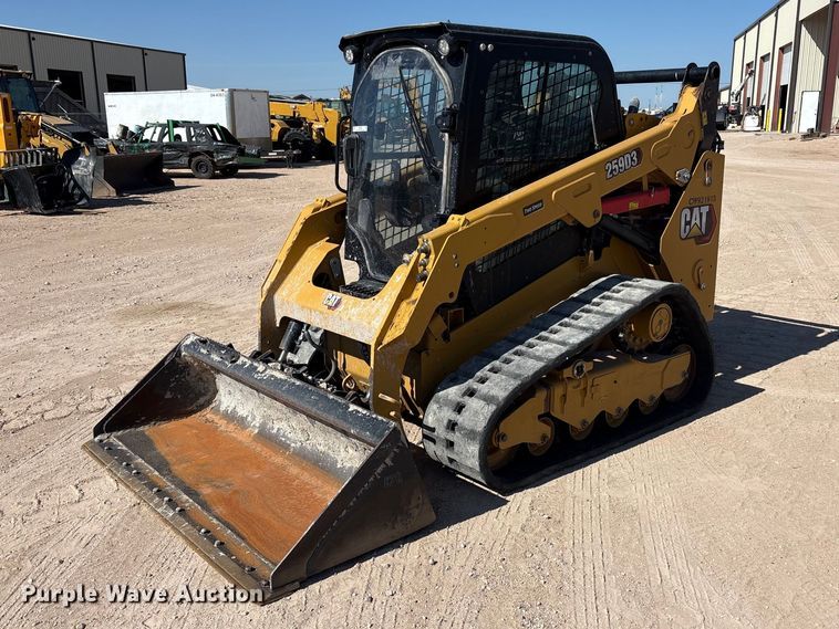 2023 Caterpillar 259D3 tracked skid steer loader - JM9389