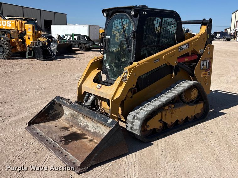 2024 Caterpillar 259D3 tracked skid steer loader - JM9390