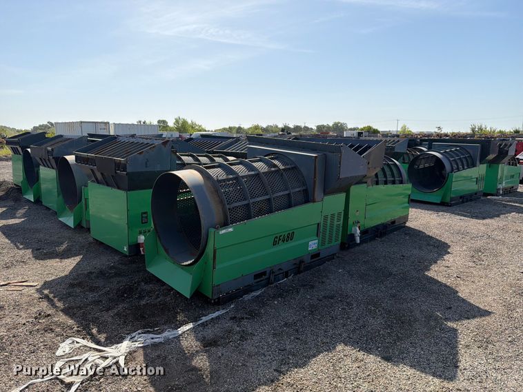 (12) Erie Industries GF480 trommel screens - NC9860