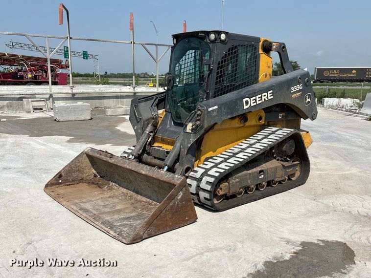 2019 John Deere 333G tracked skid steer loader - NM9917