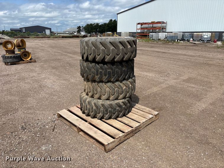 (4) 12.5/80-18 tires - NM9934