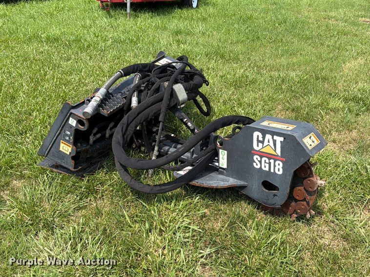 Caterpillar SG18 skid steer stump grinder - OE9679