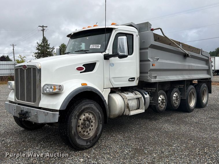 2025 Peterbilt 567 dump truck - YA4164