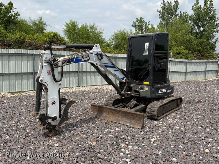 2019 Bobcat E35i mini excavator - YA4245