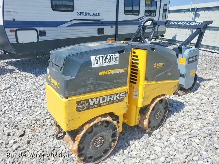 2025 Bomag BMP 8500 trench compactor - YA4332