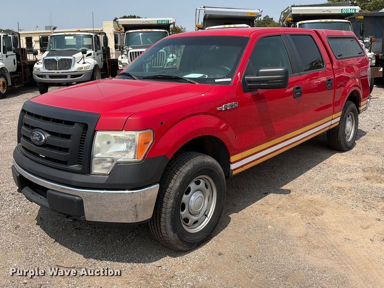 2012 Ford F150 Crew Cab pickup truck - EX4067