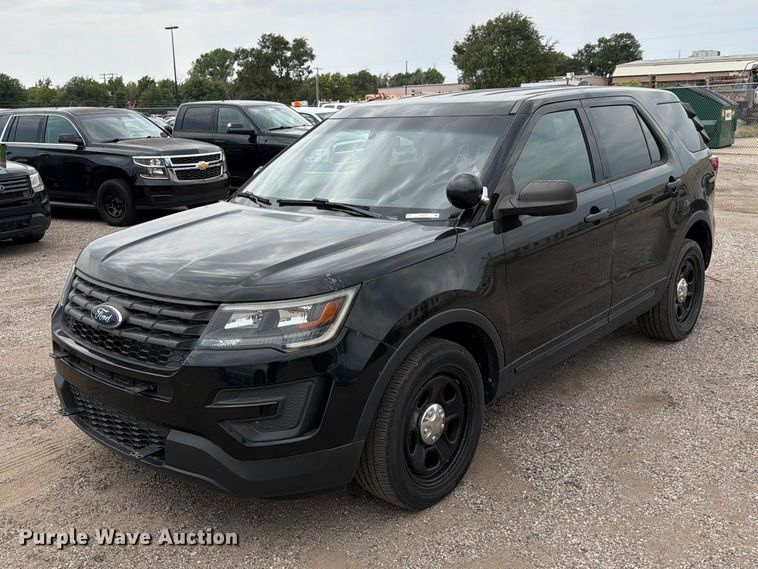 2018 Ford Explorer Police SUV - EX4079