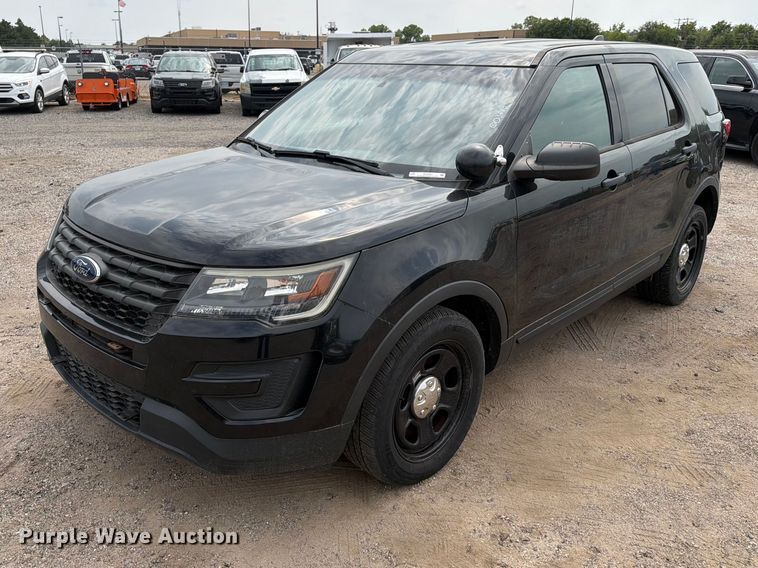 2019 Ford Explorer Police SUV - EX4081