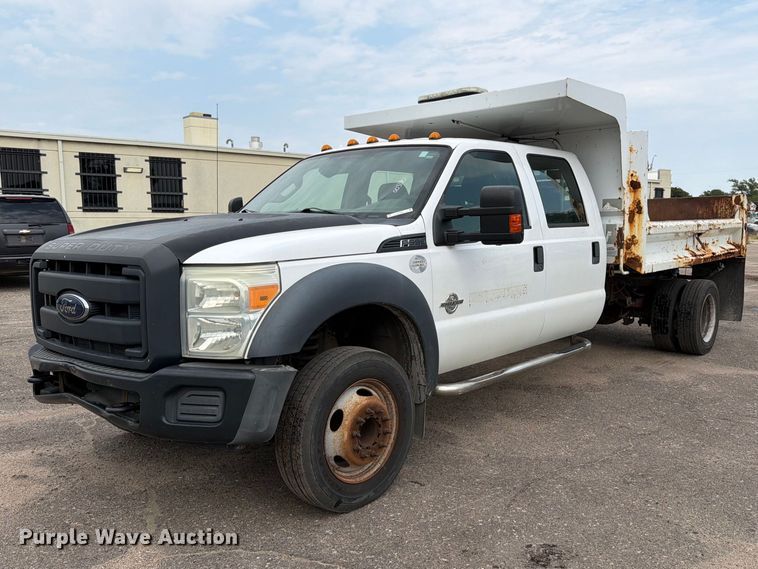 2016 Ford F550 dump truck - EX4087