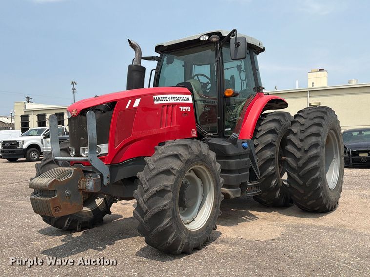 2013 Massey Ferguson 7619 Dyna-6 MFWD tractor - EX4094