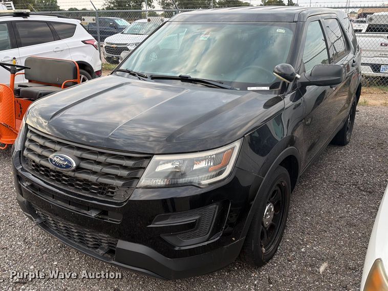 2018 Ford Explorer Police SUV - MZ9839