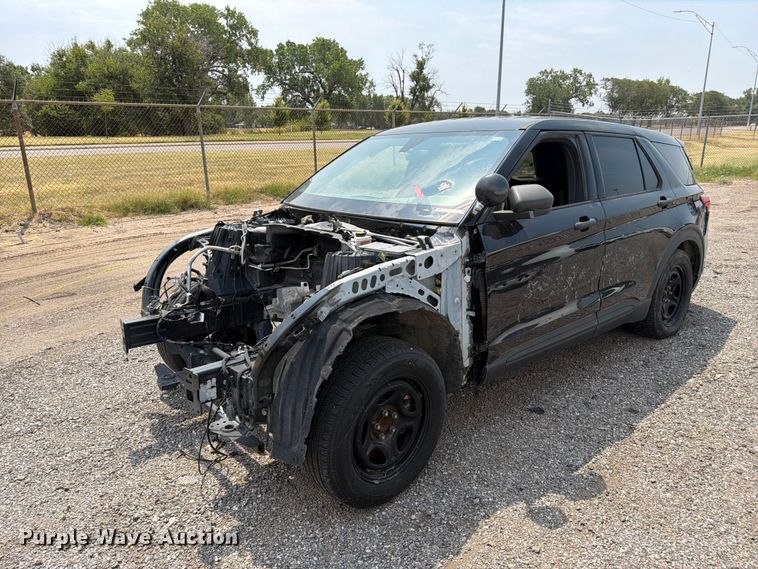 2021 Ford Explorer Police SUV - MZ9843