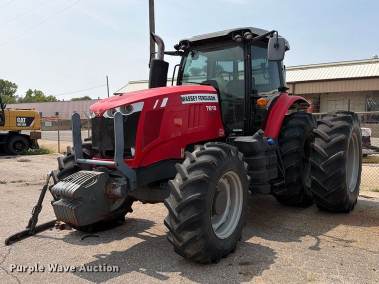 2013 Massey Ferguson 7619 MFWD tractor - MZ9860